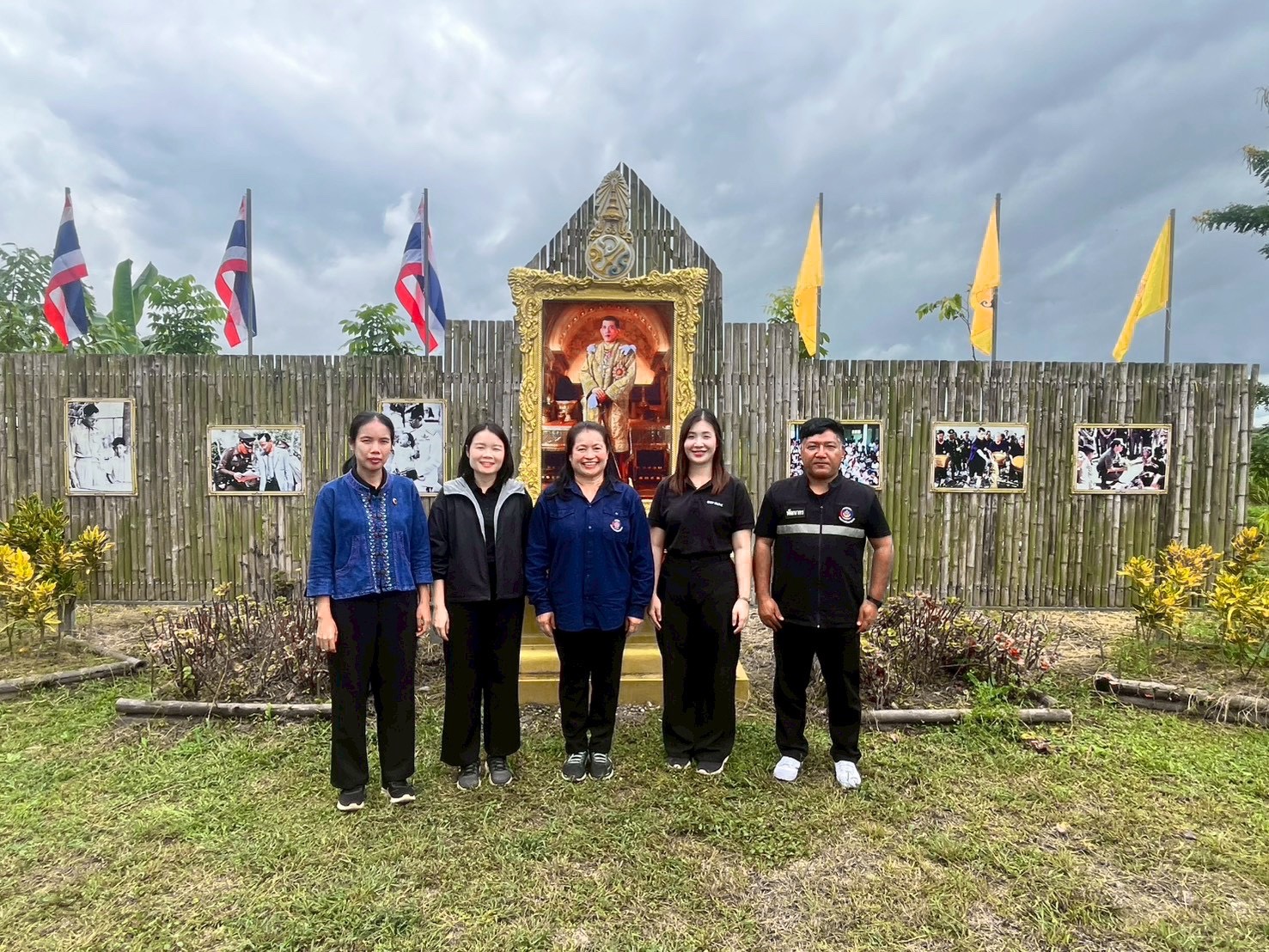 พช.แม่สรวย : ร่วมกิจกรรมเอามื้อสามัคคี โคก หนอง นา อารยเกษตร ระดับจังหวัดเชียงราย