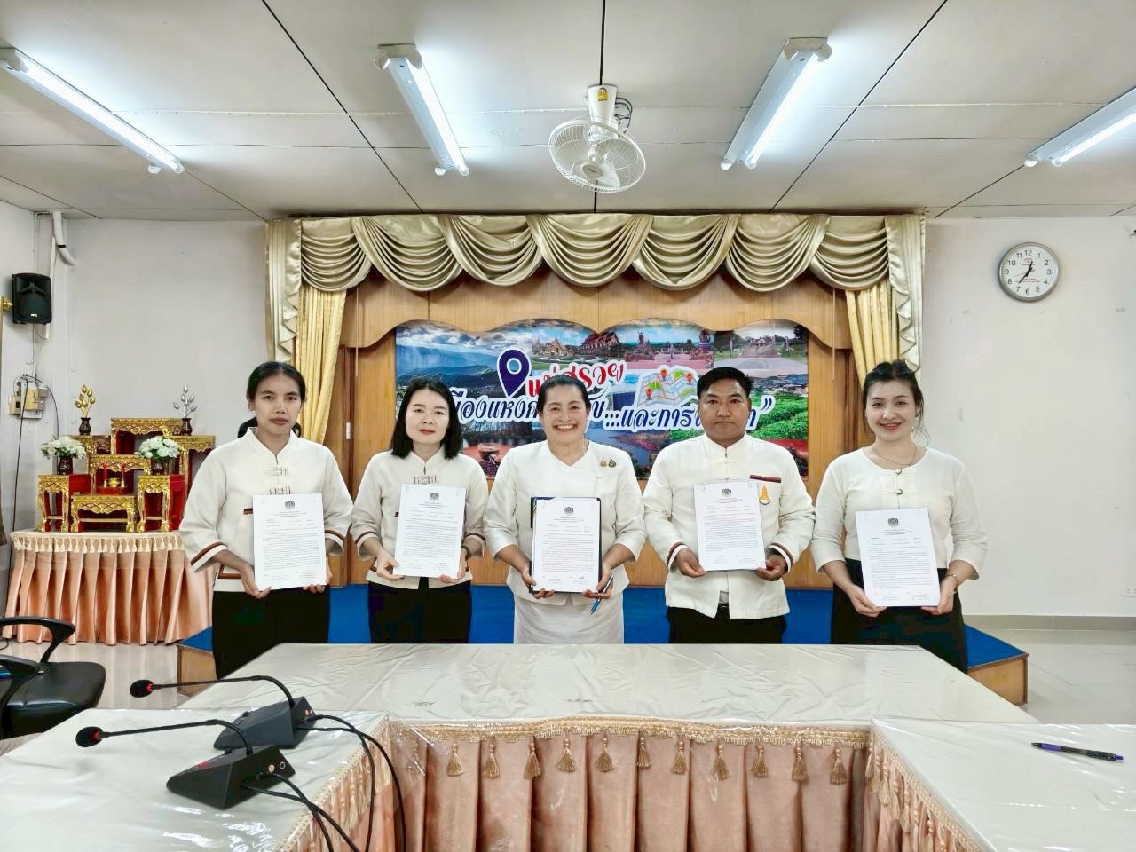 พช.แม่สรวย ลงนามบันทึกข้อตกลง การดำเนินงานตามตัวชี้วัดและค่าเป้าหมาย การประเมินผลการปฏิบัติราชการ ประจำปีงบประมาณ พ.ศ.2569