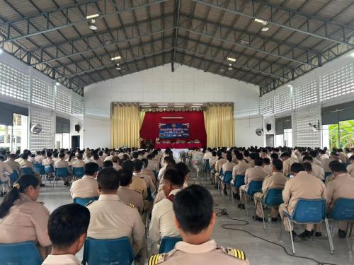 พช.แม่สรวย เข้าร่วมประชุมกำนัน ผู้ใหญ่บ้าน ประจำเดือนสิงหาคม 2569