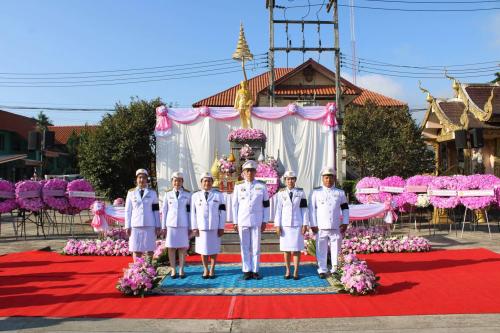 พช.แม่สรวยร่วมพิธีวางพวงมาลา น้อมรำลึกในพระมหากรุณาธิคุณ เนื่องในวันคล้ายวันสวรรคต พระบาทสมเด็จพระจุลจอมเกล้าเจ้าอยู่หัว